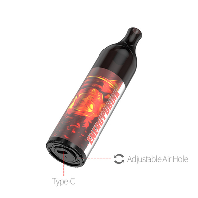 Sopros ajustáveis preenchidos do fluxo de ar 5000 do acionador de partida de Vape da bateria de 12ml 650mAh