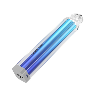 O tubo Crystal Electronic Cigarette transparente 500 do PC sopra gosto personalizado