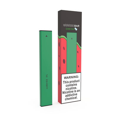 400 tubo de alumínio descartável de Mini Electronic Cigarette 1.8Ω dos sopros