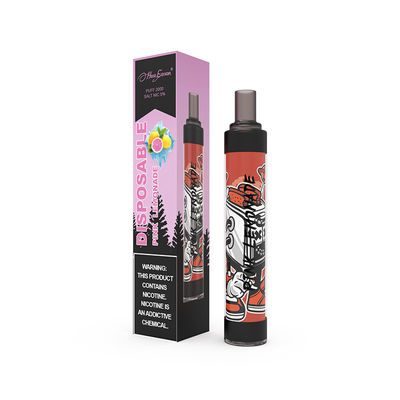 limonada cor-de-rosa de 650mah Vape Pen Disposable Electronic Cigarette PCTG
