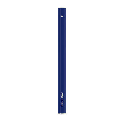 A tração ativou o Razz azul Vape descartável do cigarro 280mAh 1.3ml da pena E de 9.2mm