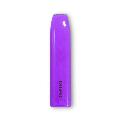 ABS Vape liso descartável Pen Purple 1.6Ω do gelo da uva nenhuma ignição