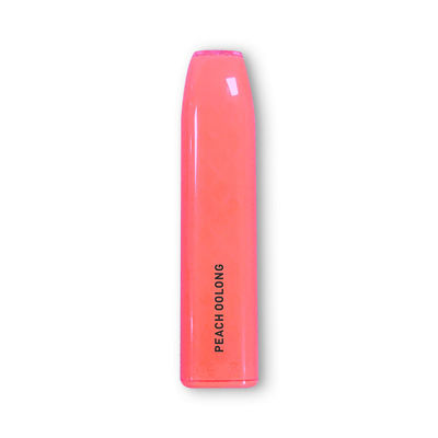 Favor liso descartável do rosa 500mAh Vape Pen Pod Kit Lightweight Peach Oolong