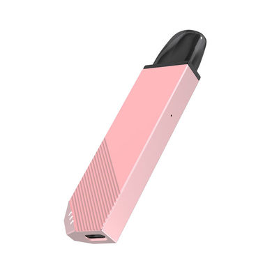 Comprimento recarregável de Vape Pen Pod System Starter Kits 360mAh 110m do rosa