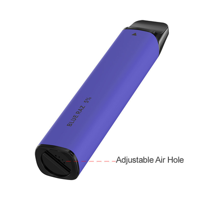 Capacidade azul da bateria de Raz Disposable Vape Stick 1.2Ω Mesh Coil 1100mAh