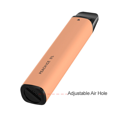 Dispositivo descartável ajustável 1100mAh 7.5ml de Vape de 1000 sopros do fluxo de ar